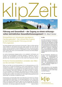 Führung und Gesundheit – der Zugang zu einem wirkungsvollen betrieblichen Gesundheitsmanagement