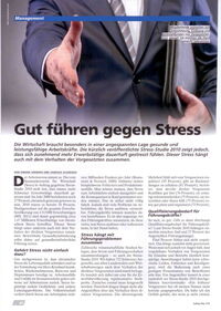 Gut führen gegen Stress