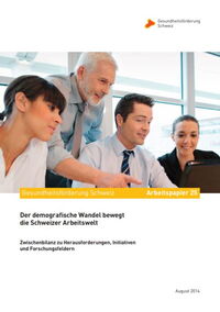 Der demografische Wandel bewegt die Schweizer Arbeitswelt